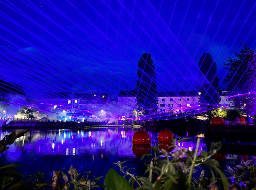 Heilbronner Lichterfest am Neckar