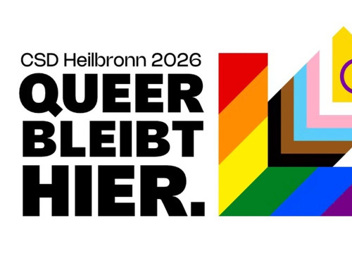 CSD Heilbronn 2026 - Queer bleibt hier.