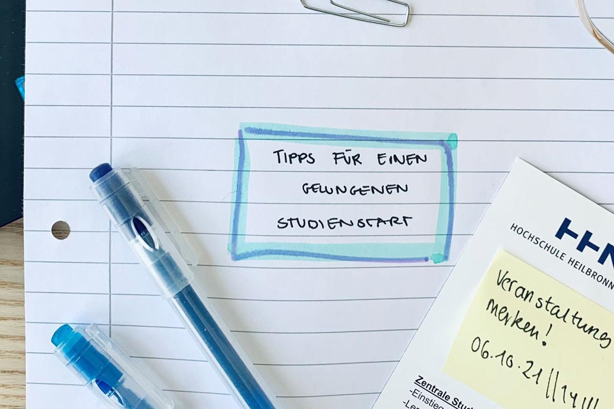 Let's talk about: Tipps für einen gelungenen Studienstart