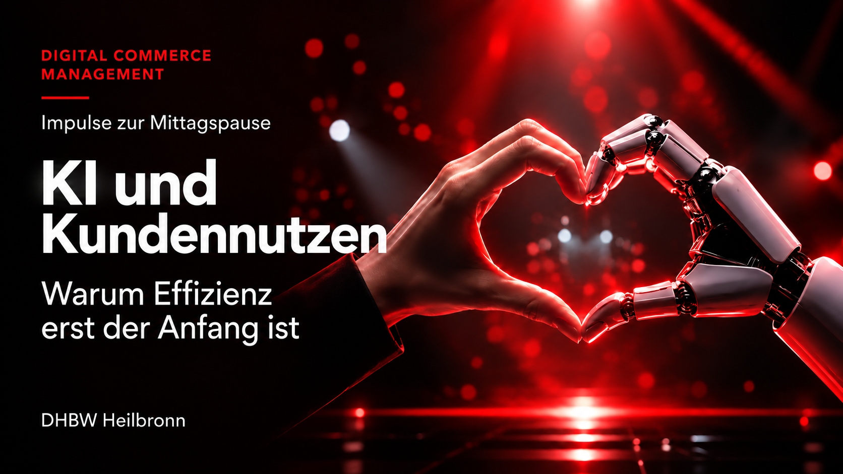 Impulse zur Mittagspause: KI und Kundennutzen: Warum Effizienz erst der Anfang ist