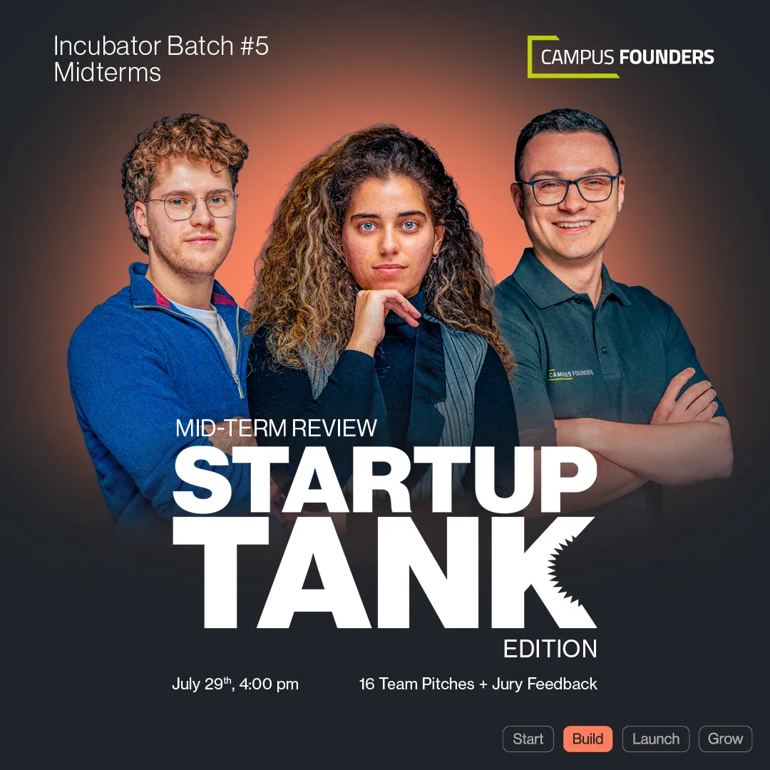 Incubator Mid-Terms: Startup Tank Edition