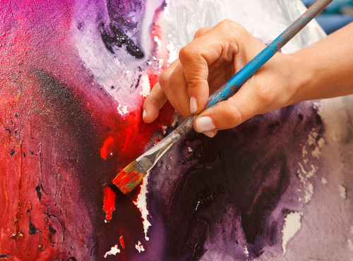 „sip & paint“ – Aquarell-Malkurs mit Weinprobe – Flower Power Edition