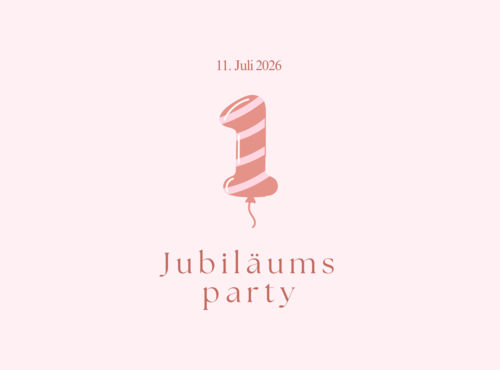 1. Jubiläumsparty