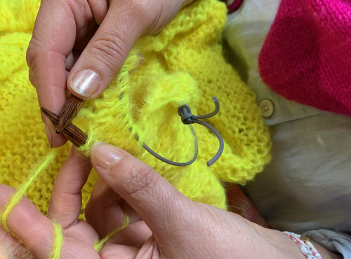 Strickcafé im KAI