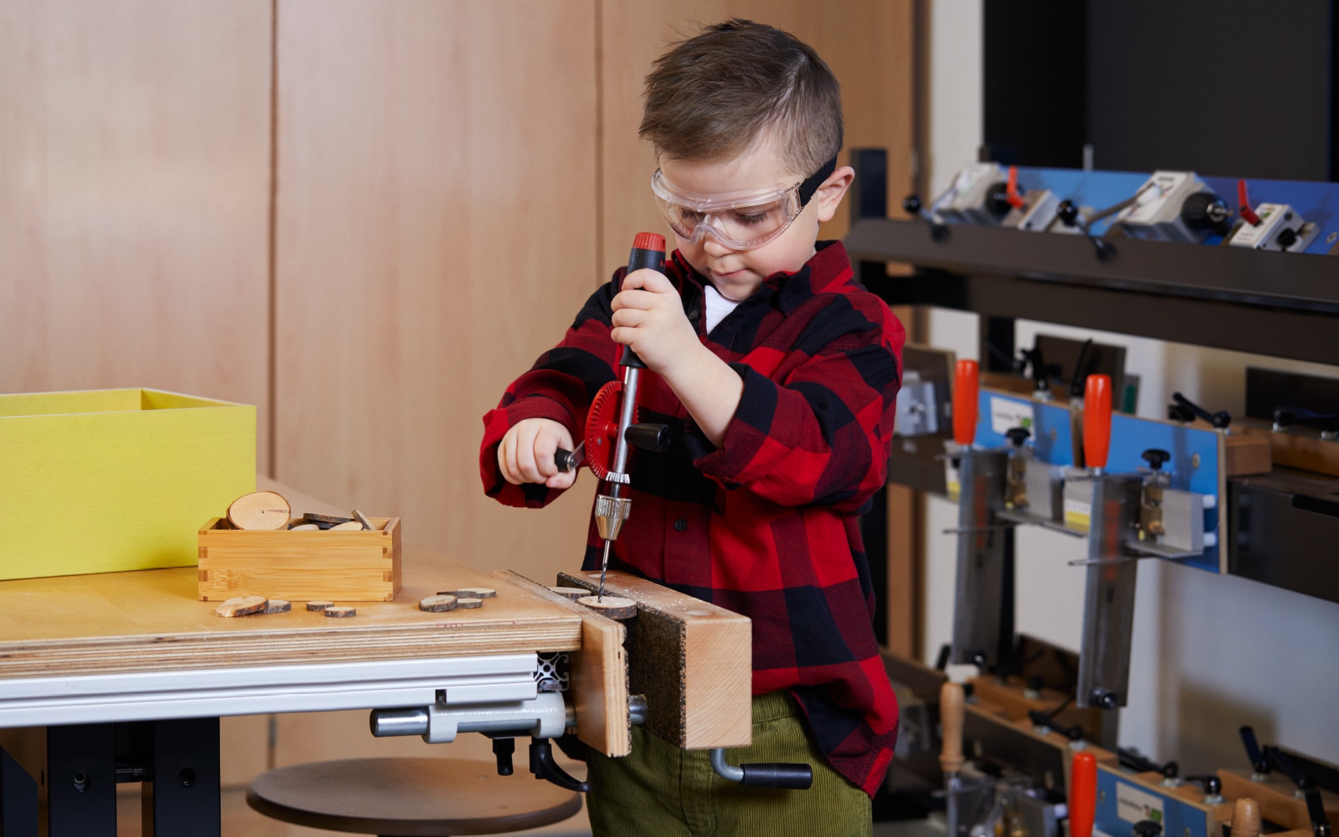 Familienworkshop: Holzwerkstatt